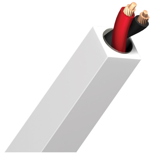 AudioQuest Q2 Høyttalerkabel  Hvit