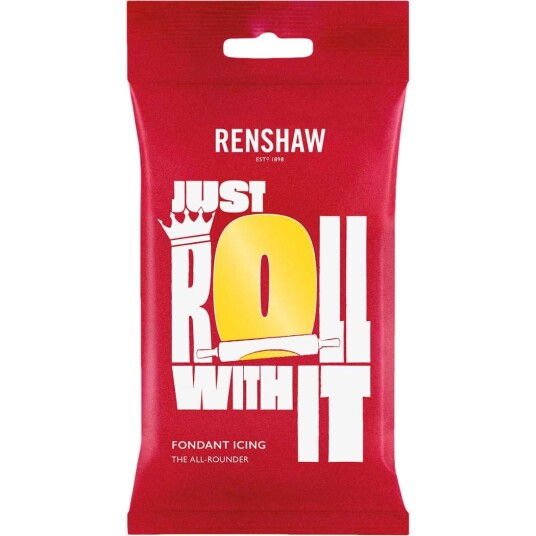Gul Fondant Fra Renshaw 250g