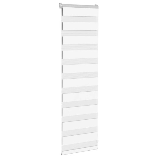 Sebragardin hvit 50x100 cm stoff bredde 45,9 polyester