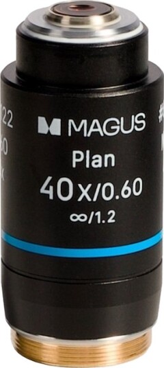 Magus 40Pl60v Plan 40Х/0,60 ∞/1,2 H60mm Objektiv Magus 40Pl60v Plan 40Х/0,60 ∞/1,2 H60mm Objektiv