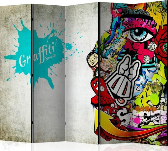Romdeler - Graffiti beauty II 225x172 - Artgeist sp. z o. o.