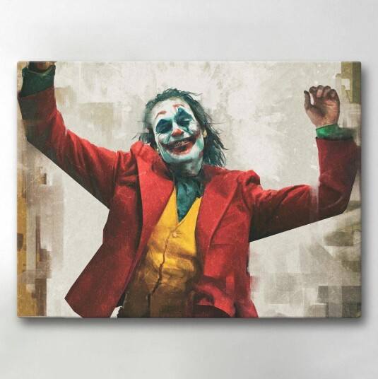 Lerretsbilde / Bilde - Joker - 40x30 cm - Lerret Lerretsbilde / Bilde - Joker - 40x30 cm - Lerret