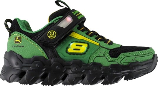 Skechers Sko John Deer MEGA Flex Gray/Black Skechers 30 Sko Grønn