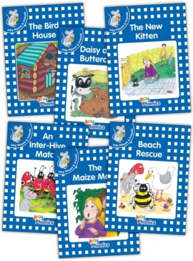 Jolly Phonics Readers, Inky & Friends, Level 4 Av Sara Wernham