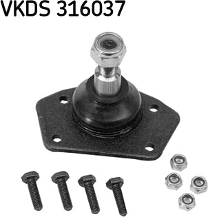 Bærekule SKF VKDS 316037