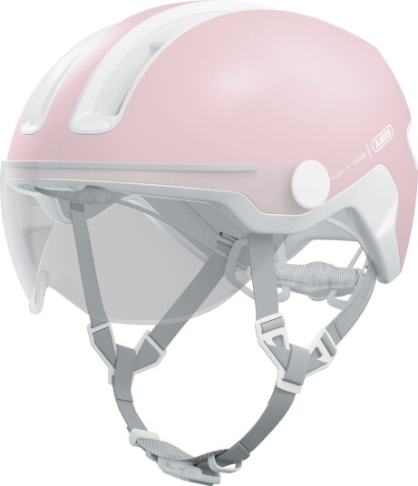 ABUS HUD Y ACE sykkelhjelm LED Pure Rose