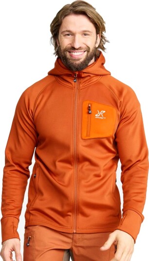 Revolutionrace Dame Overdeler Fleece & midlayers Wander Pro Wool Hoodie Dame Charcoal Black 3XL