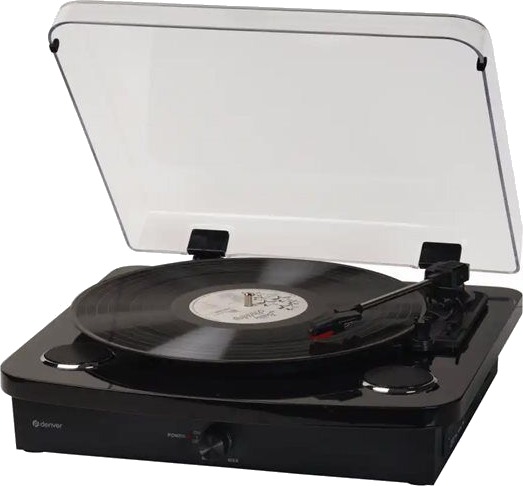 Denver VPL-230B Platespiller med Bluetooth og USB i Svart Denver VPL-230B Platespiller med Bluetooth og USB i Svart