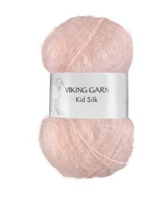 Viking Garn Kid-Silk 361 Pudderrosa Viking Garn Kid-Silk 361 Pudderrosa