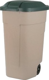 Curver 176805 110 L Rektangulær Plastikk Beige Grønn Plastikk Manuell Curver 176805 110 L Rektangulær Plastikk Beige Grønn Plastikk Manuell