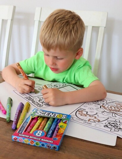 Amo Scentos Metallic Markers 8 Pcs Cdu Multi/patterned One Size Amo Scentos Metallic Markers 8 Pcs Cdu Multi/patterned One Size