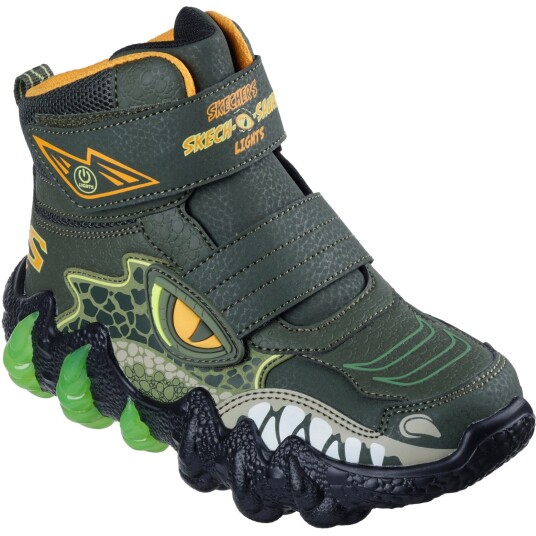 Skechers Olive Skech-O-Saurus Lights 2.0 A 32 Skechers Olive Skech-O-Saurus Lights 2.0 A 32