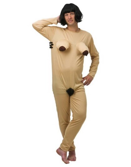 Naked Woman Kostyme Strl S/M Naked Woman Kostyme Strl S/M
