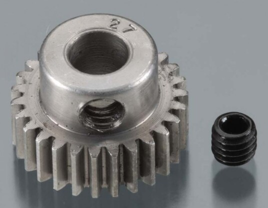 Robinson Racing 2027 Pinion Gear Hardened 5mm 48P 27T Robinson Racing 2027 Pinion Gear Hardened 5mm 48P 27T