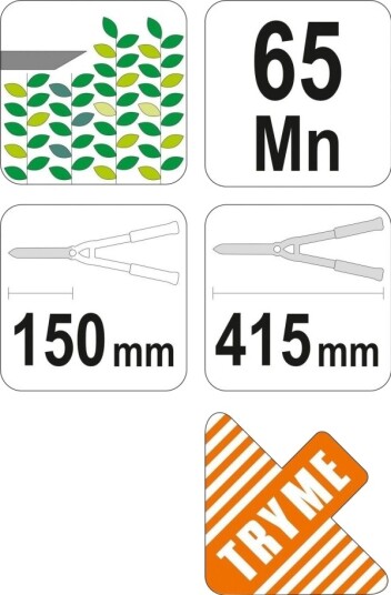 Flo Hekksaks 415 Mm/Mini T99001 Flo Hekksaks 415 Mm/Mini T99001