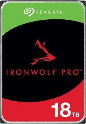 Seagate IronWolf Pro ST18000NT001 - hard drive - 18 TB - SATA 6Gb/s Harddisk - 18 TB - 3.5" - 7200 rpm - SATA-600 - cache