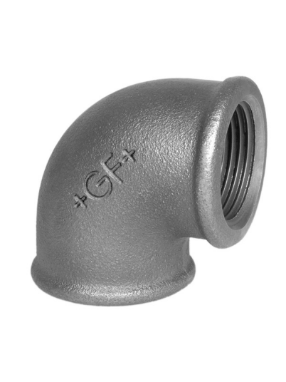 Georg-Fischer Elbow 90° black for f 3