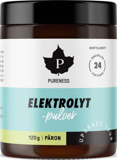 Pureness Elektrolytpulver Päron 120 g Pureness Elektrolytpulver Päron 120 g