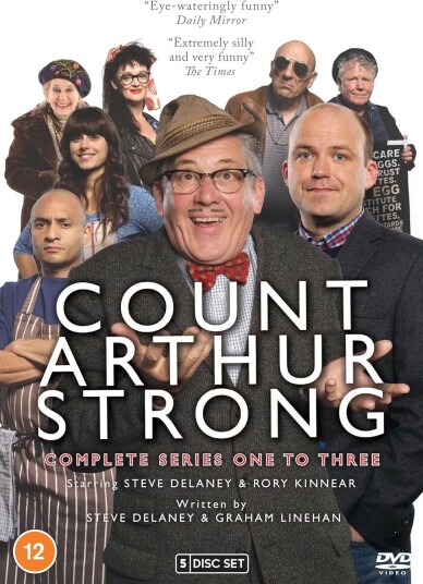 Count Arthur Strong - Complete Series 1-3 5 disc Import