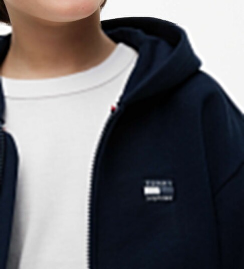 Tommy Hilfiger Cardigan Dark Natt Navy Blue Tommy Hilfiger 10 år 140 Cardigan Marineblå