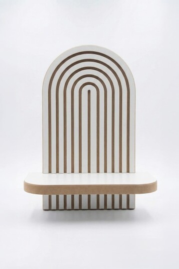 Hasina Vegghylle 26x35x13 cm - Hvit