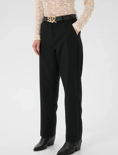 Cream Crveronica Ankl Pant - Black - 36