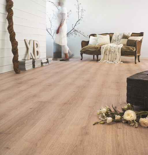 Berryalloc LAMINATG ORIGINAL EIK OLJET HVIT
