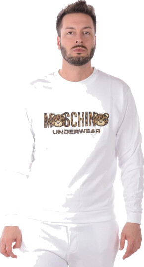 Moschino Herre Topper Hvit L,