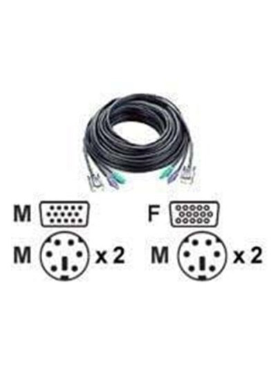 ATEN 2L-1020P/C - kabel til tastatur / video / mus (KVM) ATEN 2L-1020P/C - kabel til tastatur / video / mus (KVM)