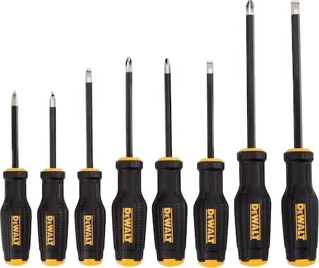 Dewalt DWHT65102 Skrutrekkersett 8 deler, Håndverktøy Dewalt DWHT65102 Skrutrekkersett 8 deler, Håndverktøy
