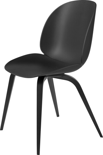 Gubi Beetle Spisestol Trebase Sort Bøk Matt/ Sort Gubi Beetle Spisestol Trebase Sort Bøk Matt/ Sort