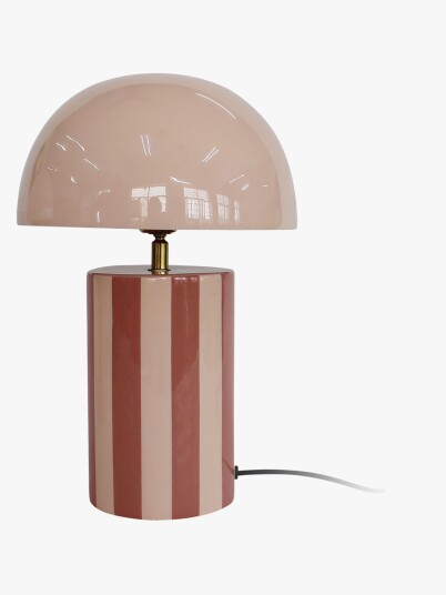 PresentTime Rayado Bordlampe Rose Tan/Soft Pink PresentTime Rayado Bordlampe Rose Tan/Soft Pink