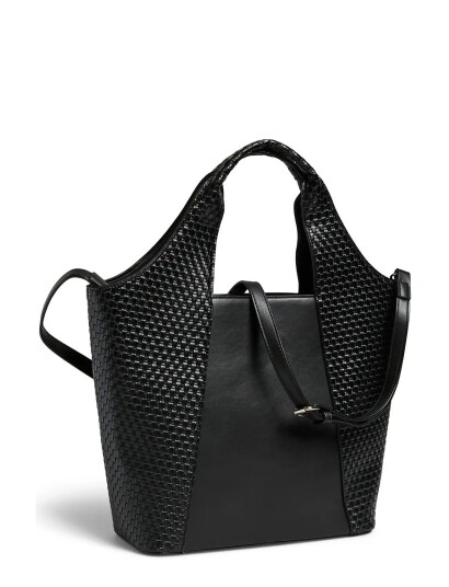 Pieces Pcginurla Braided Cross Body Bag Black ONE SIZE Pieces Pcginurla Braided Cross Body Bag Black ONE SIZE
