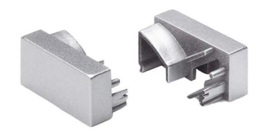 Endeavsluttning Beslag Design LED-profil Blade 2-pk 973656 Endeavsluttning Beslag Design LED-profil Blade 2-pk 973656