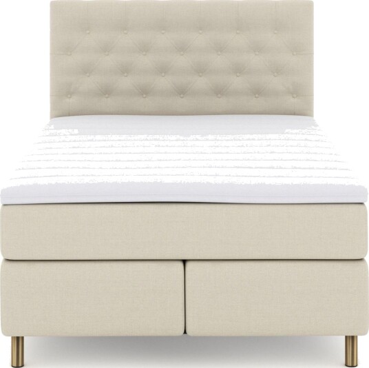 Select No 3 Kontinentalseng 160x200 Medium Beige/Kobberben