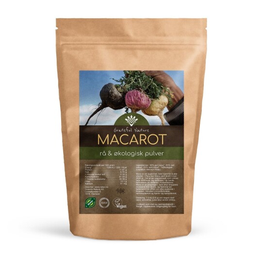 Maca Pulver Adaptogen Økologisk 250 g Maca Pulver Adaptogen Økologisk 250 g