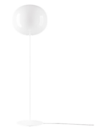 Lodes Volum 42 Gulvlampe Kort Glanset Hvit