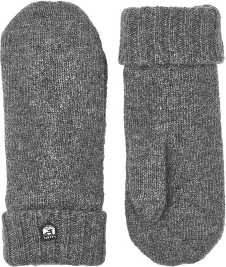 Hestra Bonnie Knit Mitten Grey 9