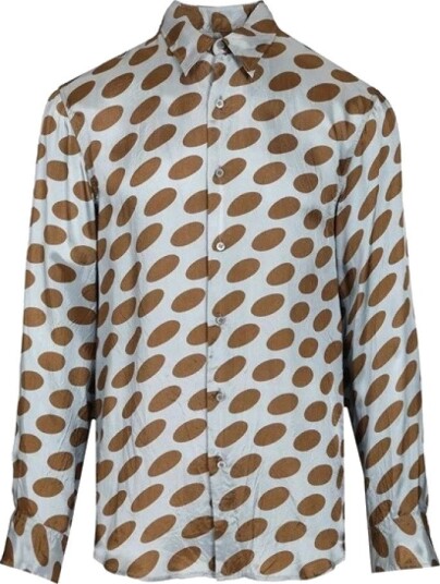 Dries Van Noten Herre Skjorter Flerfarget S, Dries Van Noten Herre Skjorter Flerfarget S,