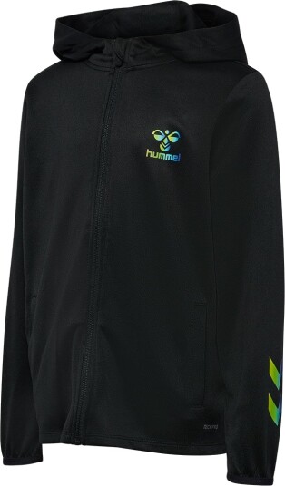 Hummel Cardigan hmlShimmer Track Jakke Black/Limeade Hummel 6 år 116 Cardigan Svart