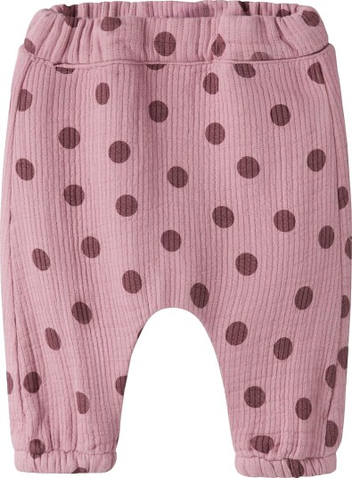 Name It Bukser NbfNoras Lilas/Dot Name It 62 Bukser bomull Rosa