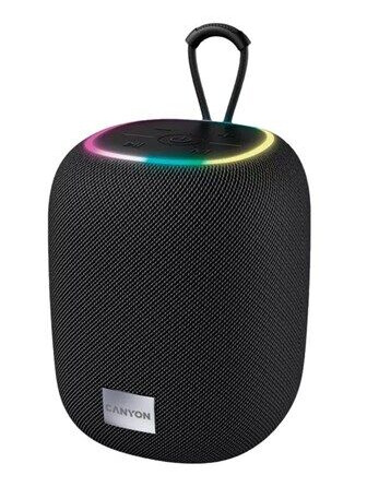 Canyon BSP-8 Trådløs Bluetooth Høyttaler 10W Svart med True Wireless Stereo Canyon BSP-8 Trådløs Bluetooth Høyttaler 10W Svart med True Wireless Stereo