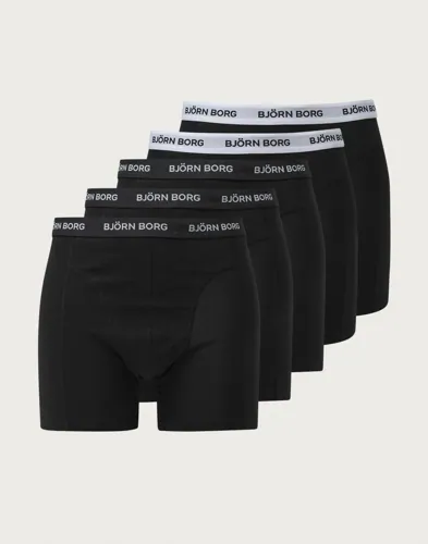 Björn Borg Cotton Stretch Boxer 5p Underbukser Svart