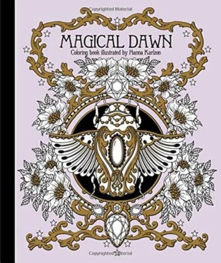 Magical Dawn Coloring Book Av Hanna Karlzon