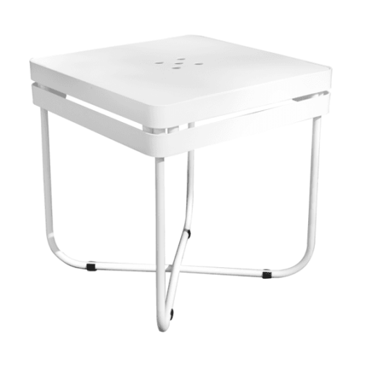 Ygg & Lyng Bris Sidebord Hvit 45x45 cm
