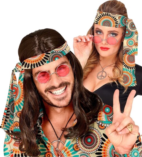 Hippie Pannebånd Vintage Hippie Pannebånd Vintage