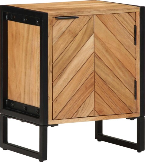 Nattbord 40x30x50 cm Massivt Tre Akasie