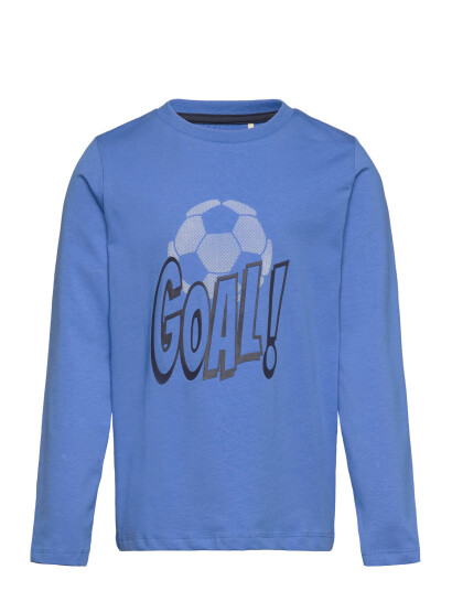 Minymo T Shirt Ls Blue 110 Minymo T Shirt Ls Blue 110
