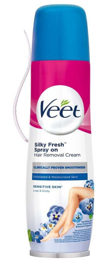 Veet Spray On Hair Removal Creme 150 ml Hårfjerningskrem Veet Spray On Hair Removal Creme 150 ml Hårfjerningskrem