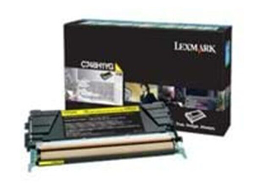 Lexmark Yelolows toner cartridge - Laser toner Yellow Lexmark Yelolows toner cartridge - Laser toner Yellow